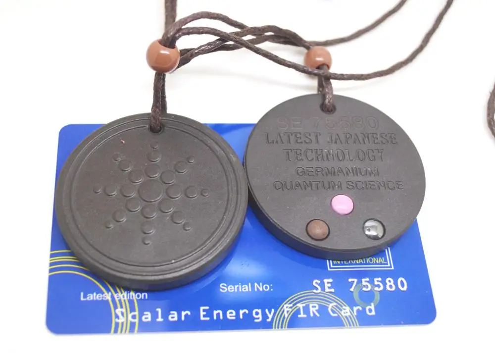 10x Free shipping Super Energy scalar pendant far infrared