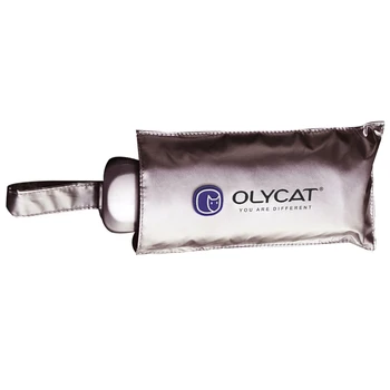 

OLYCAT Titanium Silver Sun Umbrella Anti UV Mini Five-Folding UPF50+