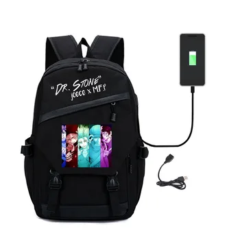 

Anime Dr. Stone Backpack Dr.stone Bags Dr Stone Bag Bags School Kids Students Children Casual Mochila Bag Girls Boys Cavas