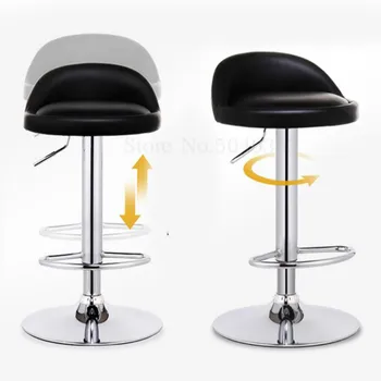 

Bar chair lift high stool modern minimalist bar stool home bar chair front cashier stool creative bar chair