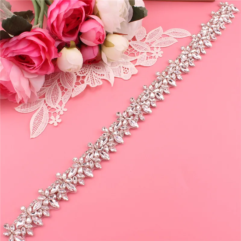 Bridal Свадебные аксессуары Riemen voor Vrouwen Trouwjurk Sjerp Riem van De Braid