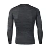 Dry Fit Compression Shirt Men Rashgard Fitness Long Sleeves Running Shirt Men Gym T Shirt Football Jersey Sportswear Sport Tight ► Photo 3/6