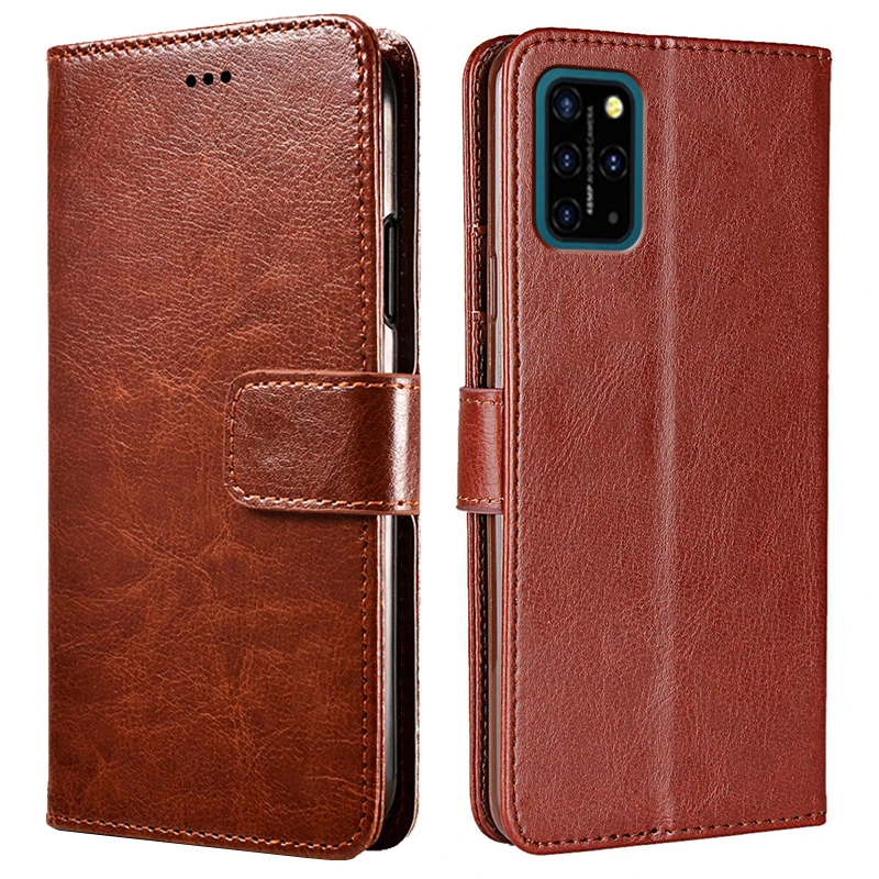 Деловой кожаный чехол-книжка s Для Doogee N20 6 3 &quot защитный держатель для карт чехол