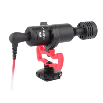 

Alctron Universal Video Microphone with Shock Mount, Deadcat Windsn, Android Smartphones, for Canon EOS, Nikon DSLR Cameras