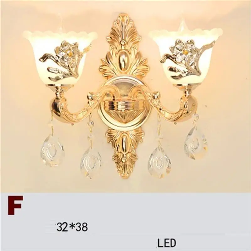 Настольная лампа с декоративной аппликацией, Lampara De Interior Aplique Luz Pared Wandlamp для дома, Хрустальный потолочный светильник, настенный светильник для спальни