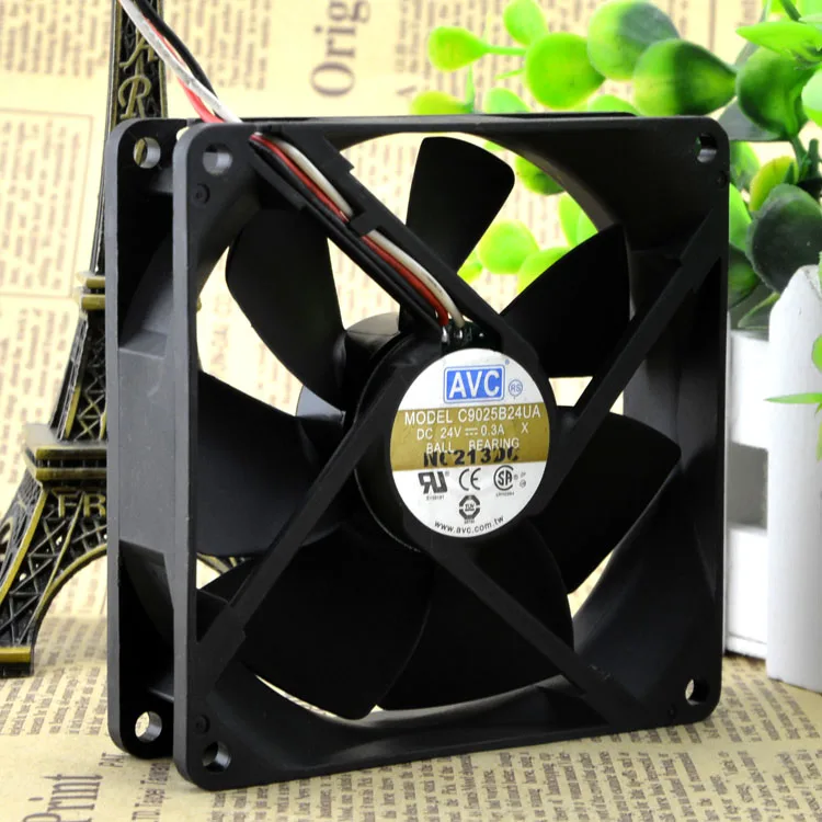 9025 24V 0.3A 9 см x 9 см C9025B24UA защиты электродвигателя Вентилятор охлаждения