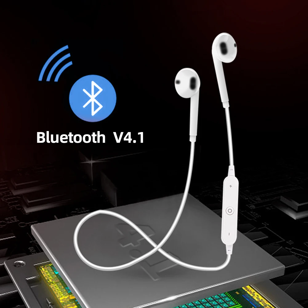 Новейшие беспроводные Bluetooth V5.0 наушники 3D стерео гарнитура шейные спортивные бас