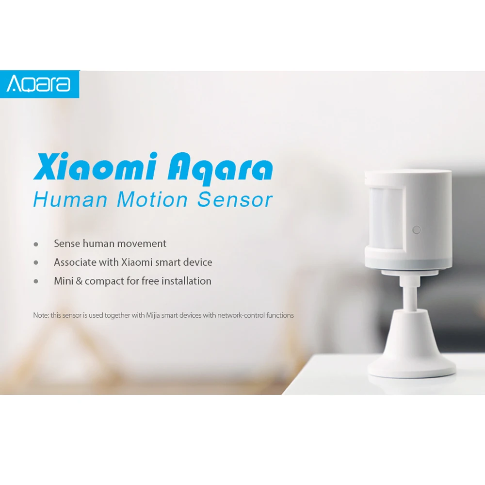 Aqara датчик человеческого тела ZigBee движение безопасность движения беспроводное соединение для xiaomi mijia умный дом