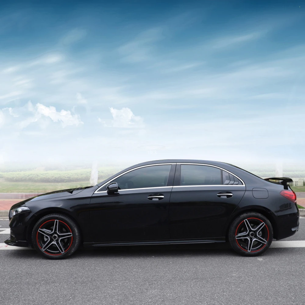 Для Mercedes Benz A Class W177 V177 A180 A200 A220 A250 седан 2019 + Автомобильная задняя дверь Жалюзи