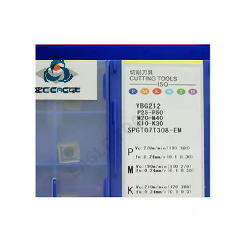 SPGT07T308-EM YBG212 SPGT07T308-EM YBG205! бренд CNC лезвие