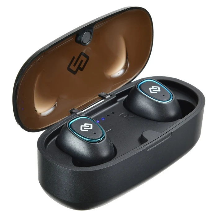 Гарнитура вкладыши Digma TWS-03 черный беспроводные bluetooth(кейс в компл