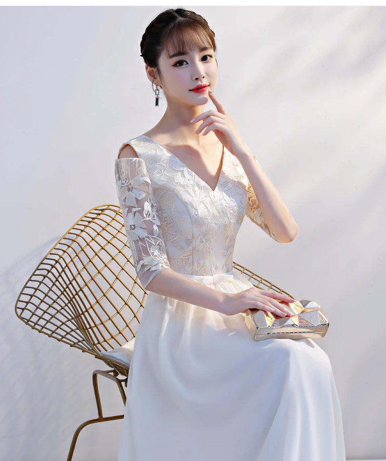 Свадебное платье для гостей Vestido Azul Marino, шифоновое длинное платье для свадебной вечеринки для женщин, красное платье подружки невесты, платье для выпускного вечера Azul Royal