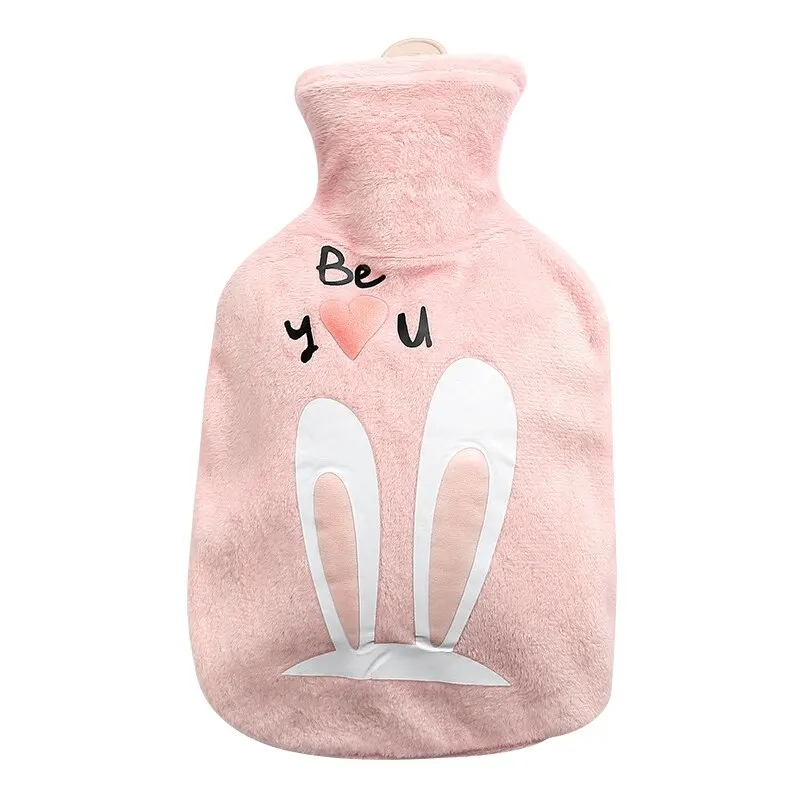 A1 Плюшевый тканевый чехол для грелки, теплый мешок для воды, съемный моющийся чехол для грелки, зимний чехол, теплый мешок для горячей воды - Цвет: A1