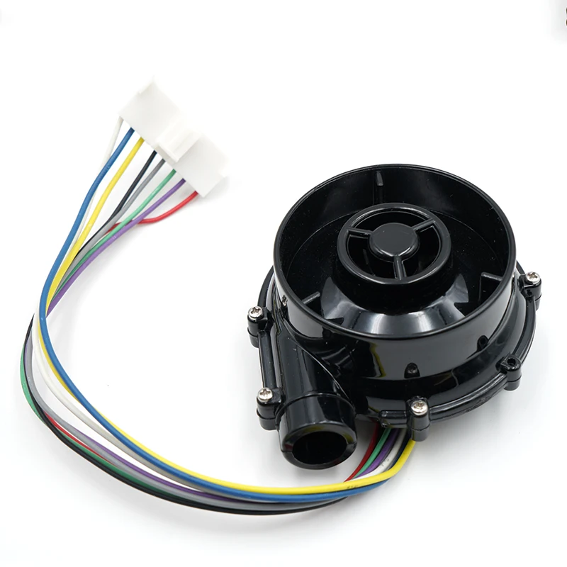 blower fan 70mm DC 12V 24V brushless air blower,turbo fan with three phase brushless motor and driver controller, dust collector