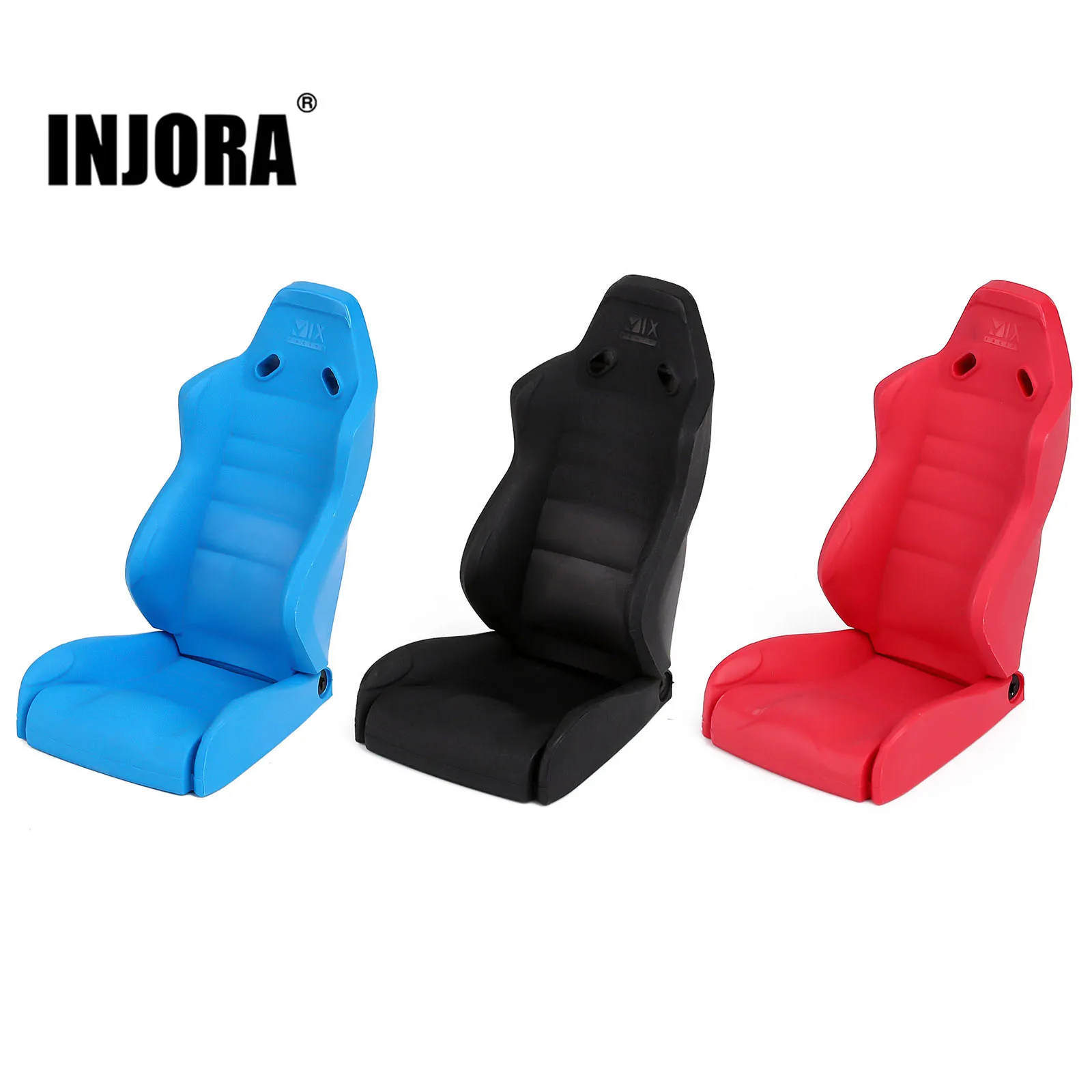 INJORA 1 шт. пластиковое сиденье водителя черный/синий/красный для 1:10 RC Гусеничный