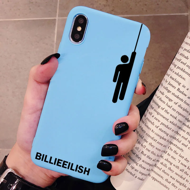 Billie Eilish чехол с логотипом для samsung Galaxy S10 S9 S8 S7 S6 Plus Lite edge силиконовый телефона