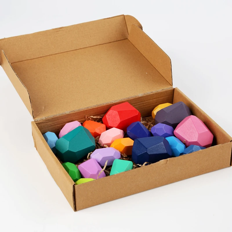 children's cardboard building blocks