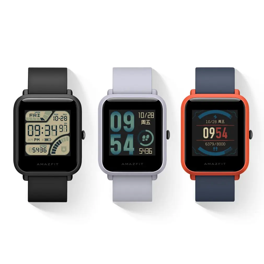 Xiaomi Huami Amazfit Bip Смарт-часы gps Smartwatch Android iOS монитор сердечного ритма 45 дней Срок службы батареи IP68 всегда на дисплее