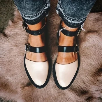

New Women Sandals New Female Shoes Woman Summer Buckle Strap Comfortable Sandals Ladies Slip-on Flat Sandals low heel sandals
