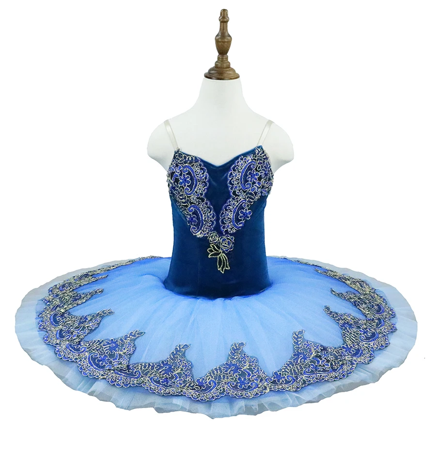 Girls Blue Bird ballet TUTU,Adult practice ballet tutus ,red tutu Professional Ballet Tutu pancake for child stage dance wear