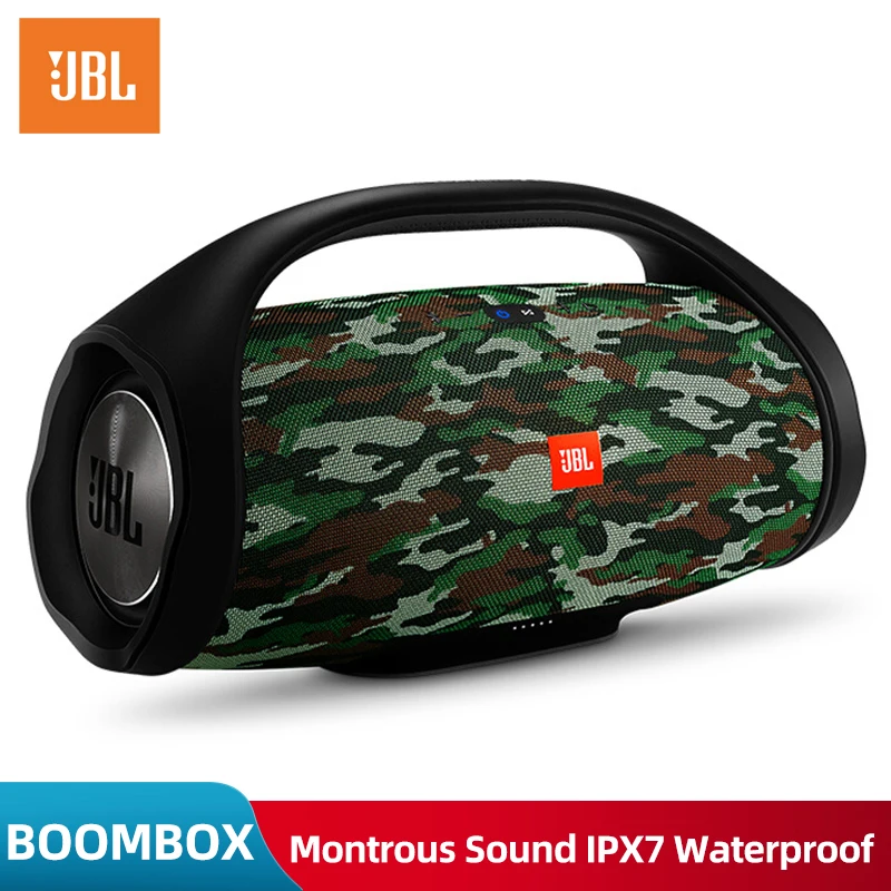 

Original JBL BOOMBOX Portable Bluetooth Speaker IPX7 Waterproof Wireless loudspeaker Dynamics Musical Subwoofer Loudspeaker