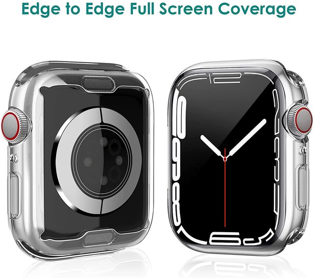 For Apple watch Case 44mm 40mm 42mm 38mm iWatch serie SE 6 5 4 3 Accessories Screen Protector Apple watch 7 45mm 41mm Case