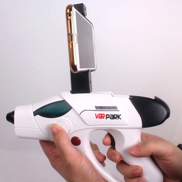 Mobile Phone Bluetooth AR Game Gun Toy VR Remote Sensing Gamepad Outdoor Pistol Air Guns Creative Toys Gun For Android Ios 2