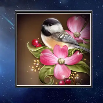 

Useful Round/square diamond cross stitch kits Home decoration 5d diamond painting nederland action art wish Birds flowers