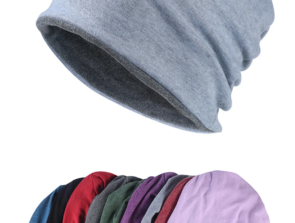 Autumn Winter Thick Warm Hats For Men Women Men‘’s Skullies Beanies Solid Color Turban Hat Female Male Windproof Cap Bonnet winter beanie hat