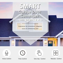 Inteligentny włącznik wifi inteligentny pilot do drzwi garażowych dla Google Home inteligentne życie kontrola aplikacji Tuya inteligentny zamek do drzwi kontroler tanie tanio Door Opener Controller