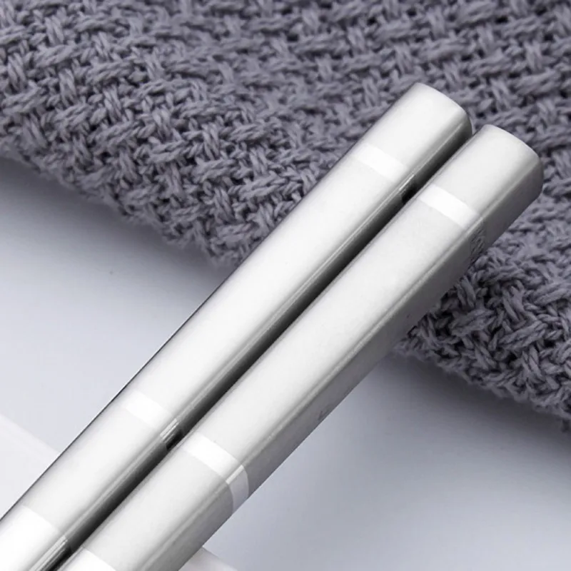 Stainless Steel Cutlery Set Plaid Holding Bag Portable Outdoor Picnic Tableware Fork Knife Spoon Chopsticks Straw Dinner Set