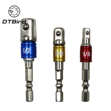 3 шт./лот головка для дрели адаптер для ударного драйвера с шестигранным хвостовиком квадратное отверстие сверла бар Удлинитель Набор 1/" 3/8" 1/2 Бит Набор