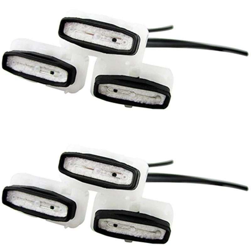 

FFYY-6PCS Roland Dx4 Printhead Cap Top Capping Station Solvent for Roland SP540 300 VP540 RS640 540 SJ745 XC540 Printer Clean Un