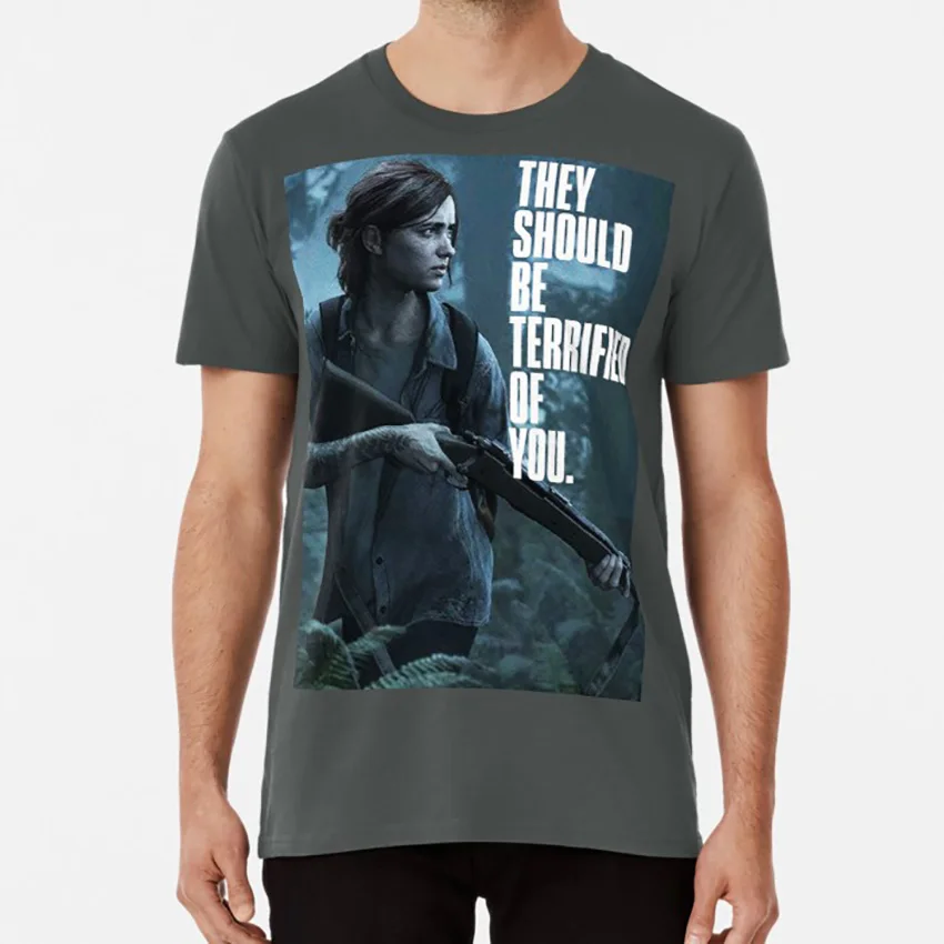 The Last of us Part 2 Ellie terrified of you T shirt T shirt last of us part 2 last of us part ii ellie ellie and joel ellie