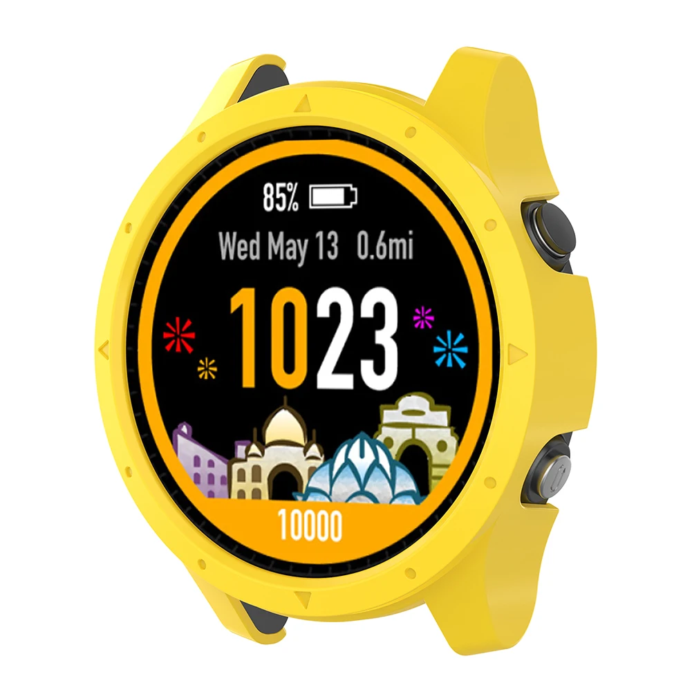 Garmin 포어 러너에 대 한 935 945 스마트 워치 실리콘 보호 케이스 Garmin 포어 러너에 대 한 모든 라운드 Shockproof 시계 다이얼 커버