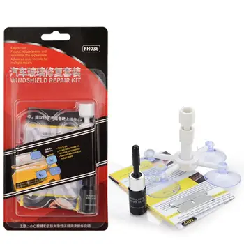 

Car Crack Windscreen Repair Kit DIY Windshield Glass Wind Screen Scratch Repair Window Restore Repair Tools Auto Accessories