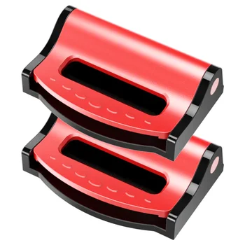 

2pcs Plastic Car Seat Belts Clips Safety Adjustable Stopper Buckle Car belt buckle clip Automobiles Safety Belt Clip Car Styling