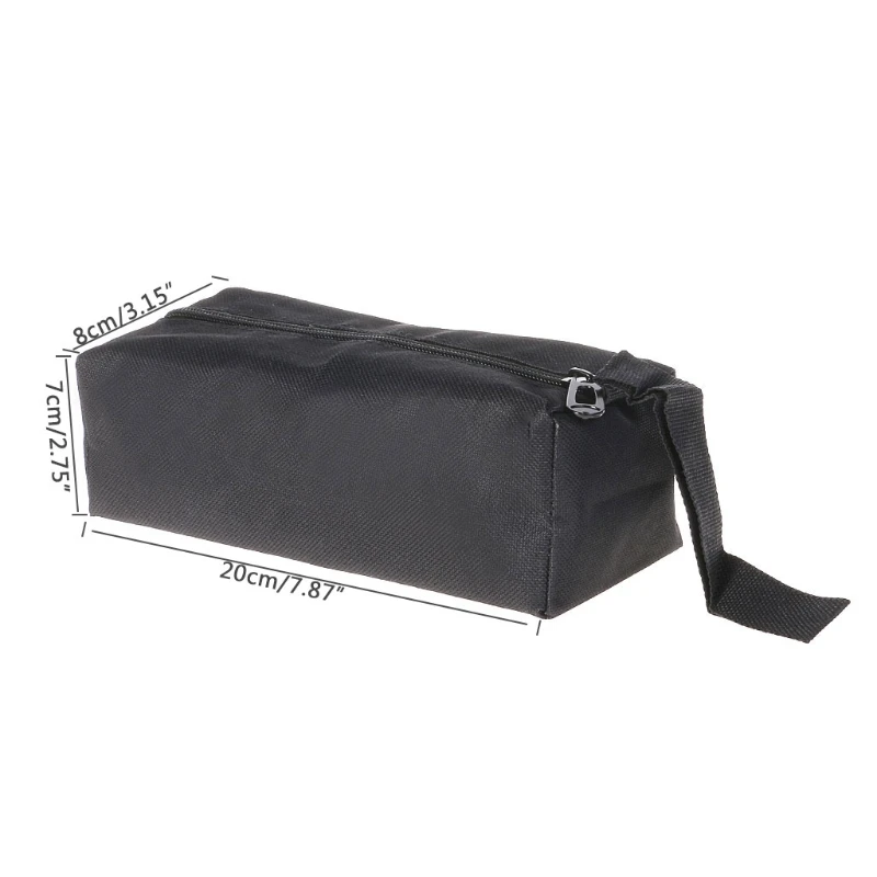 Waterproof Oxford Canvas Tool Bag Screw Nails Drill Bit Metal Parts Storage Case tool tote bag