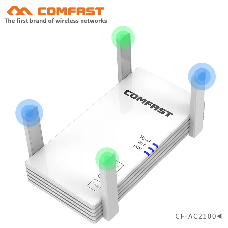 Comfast AC2100 умный Гигабитный беспроводной Wi fi роутер ретранслятор 5G полное покрытие