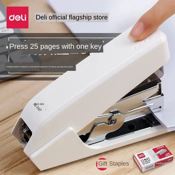

Labor-Saving Type Stapler 20 Pages Standard Small Stapler nail the Labor-Saving Stapler