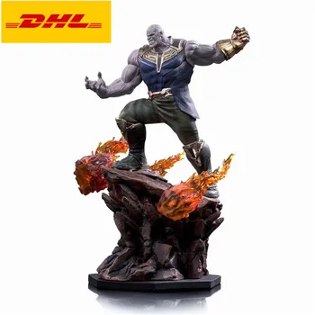 

14" Thanos Statue Megamind Bust 1/10 Scale Art Craft Full-Length Portrait Christmas Present GK Action Figure Toy BOX 35CM V1145