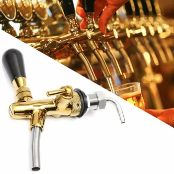 

Adjustable Beer Tap Faucet W/ Flow-Controller HomeWater Dispenser For Bars/Hotels/Restaurants/Home Brew Beer Tap With Ball Lock