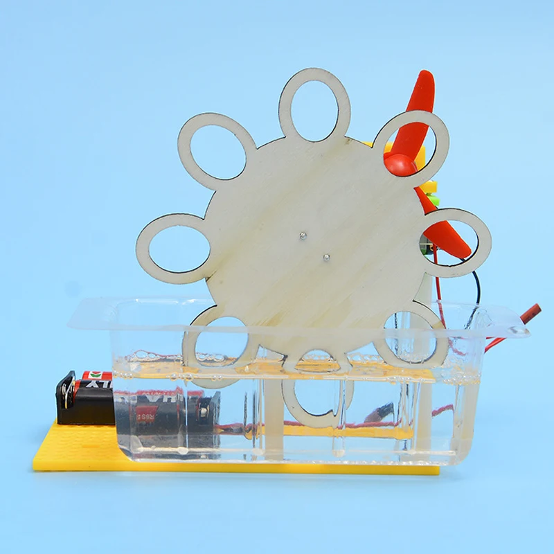 Наука малая производственная DIY электрическая машина пузыря детский водные игрушки реквизит маленькие изобретения научные эксперименты
