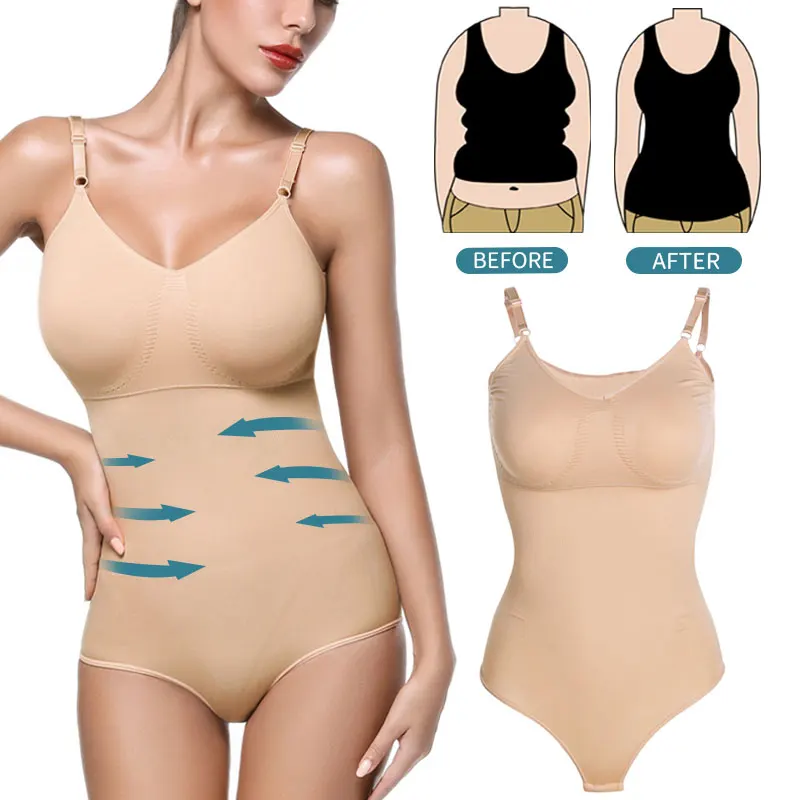 Comprar Body Shapewear cuerpo completo formador de cintura mujeres formadores de abdomen Control de abdomen adelgazamiento vaina sin costura corsé
