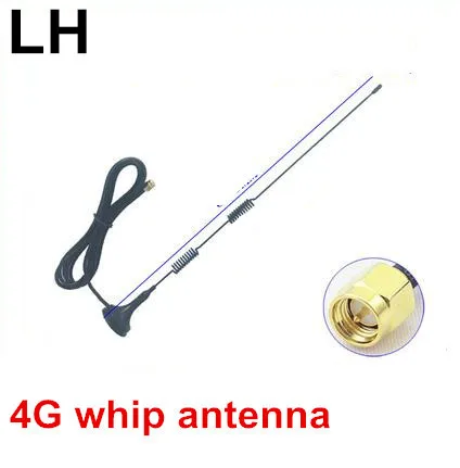 4G 2700 м с высоким коэффициентом усиления 7dBi SMA штыревая антенна 4G Магнитная штыревая антенна 700MHz с sma RG 174 кабелем