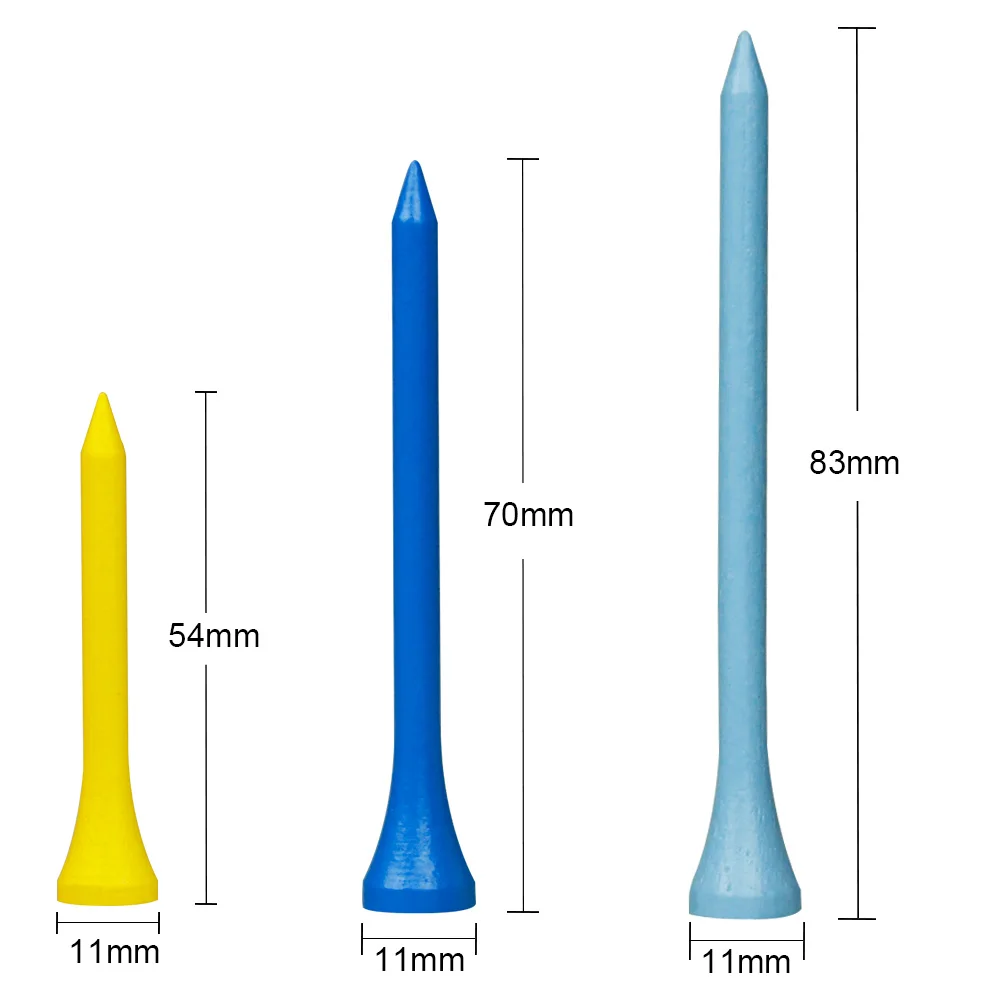 100 stück 83 MM Golf Tees Bambus