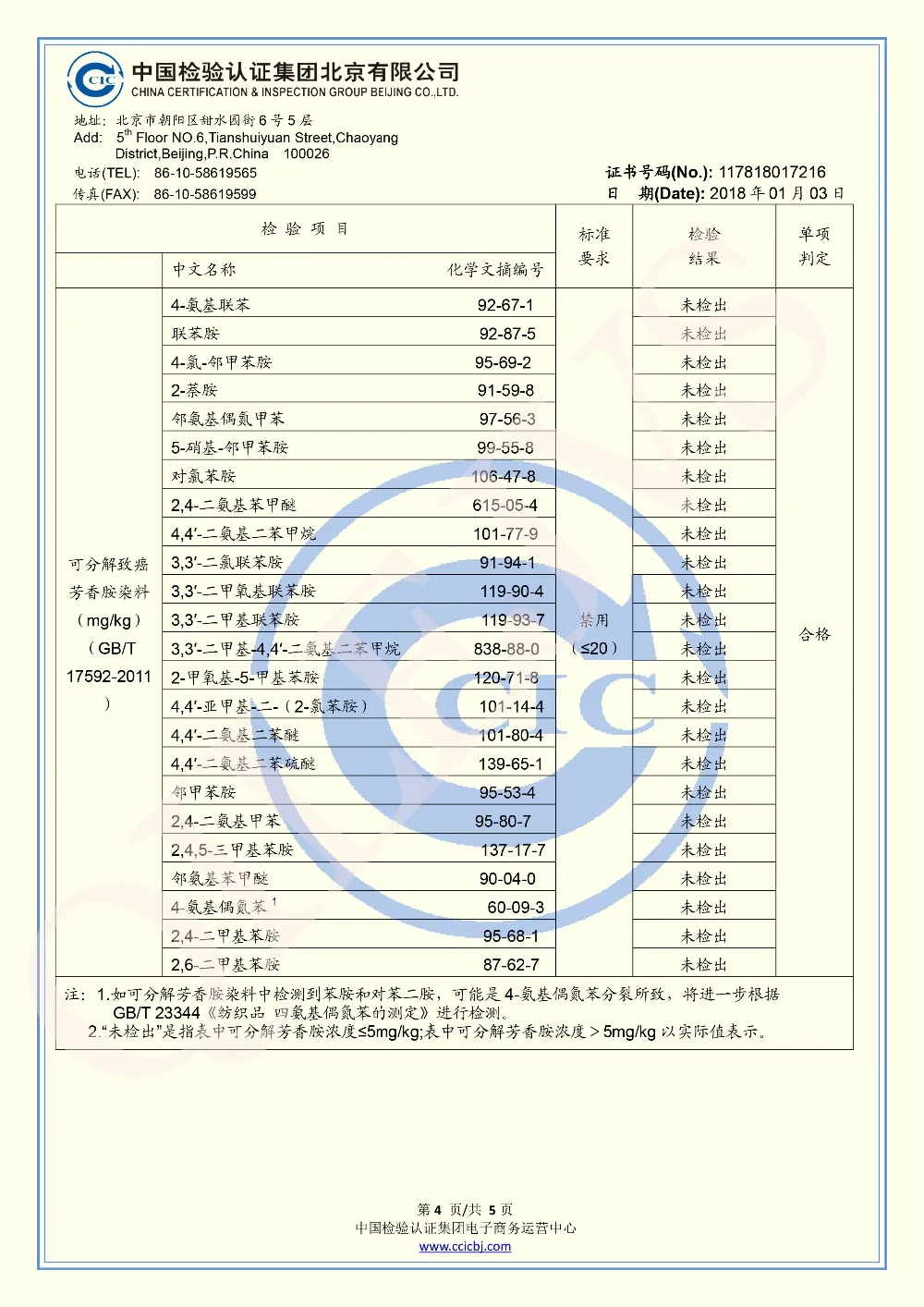 宝宝椅坐垫质检报告  2018年1月4日-5