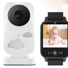 LOOZYKIT детский монитор портативный шок беспроводной видео няня плач сигнализация камера ночного видения контроль температуры