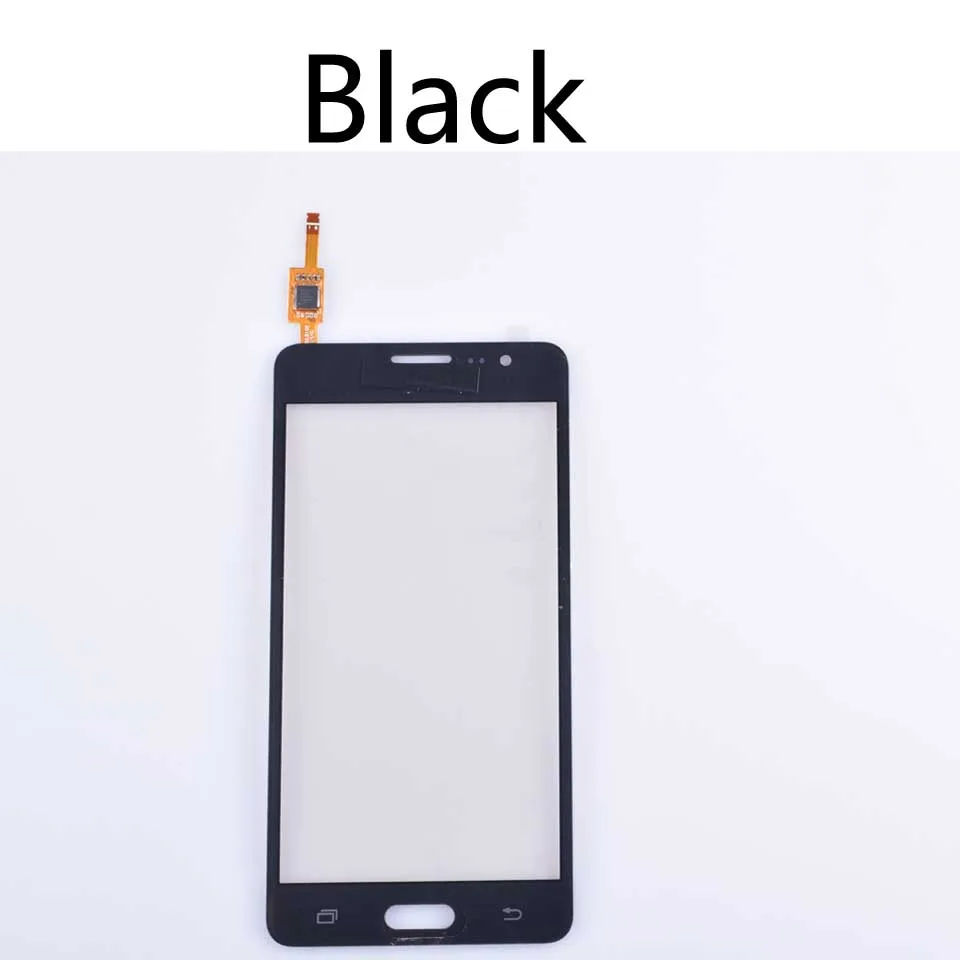 Black 10pcs\lot For Samsung Galaxy On5 G5500 G550 G550FY Touch Screen Panel Sensor Digitizer Glass Touchscreen NO LCD - Цвет: Black