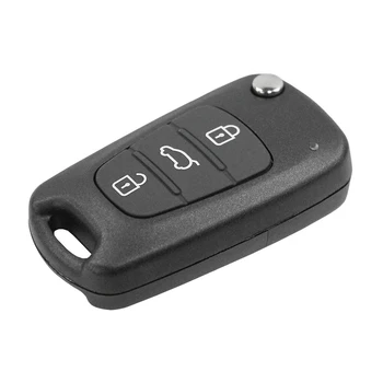 

IperChiavi IHYU01 remote key Shell 3 buttons with blade TOY48 battery on without Transponder chip for Hyundai I20 I30 I